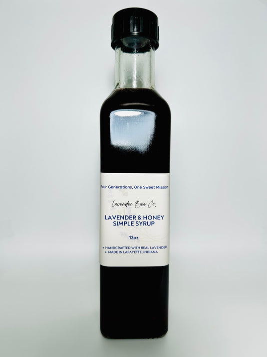 Lavender & Honey Simple Syrup